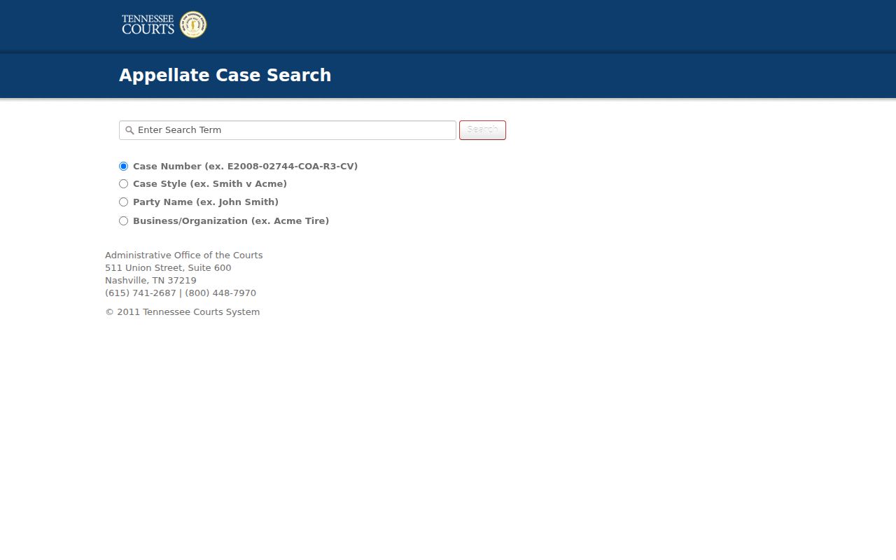 Chester County criminal court cases appellate Public Case History
